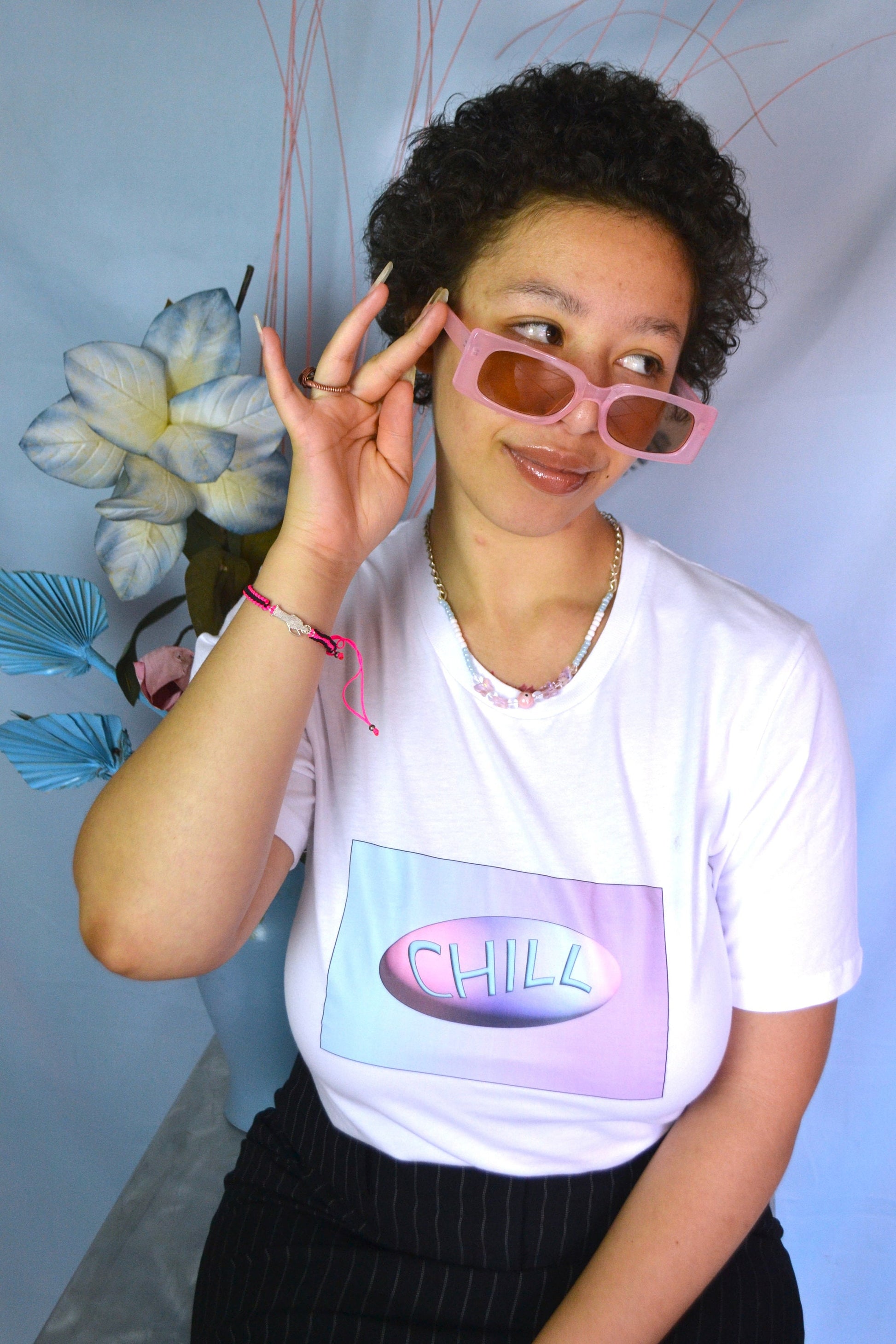 Chill Pill Y2K Vintage-Inspired Original T Shirt