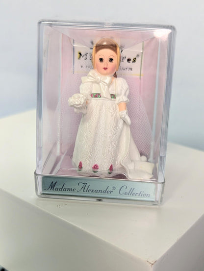 Hallmark keepsake collections - Madame Alexander Collection - " Empire Bride - 1998" - 2001 miniature figurine