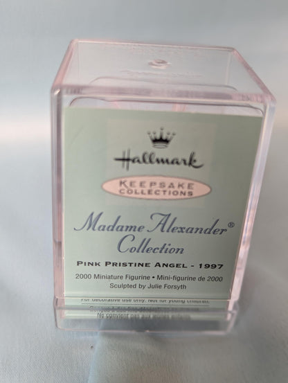 Hallmark keepsake collections - Madame Alexander Collection - " Pink Pristine Angel- 1997 " - 2000 miniature figurine