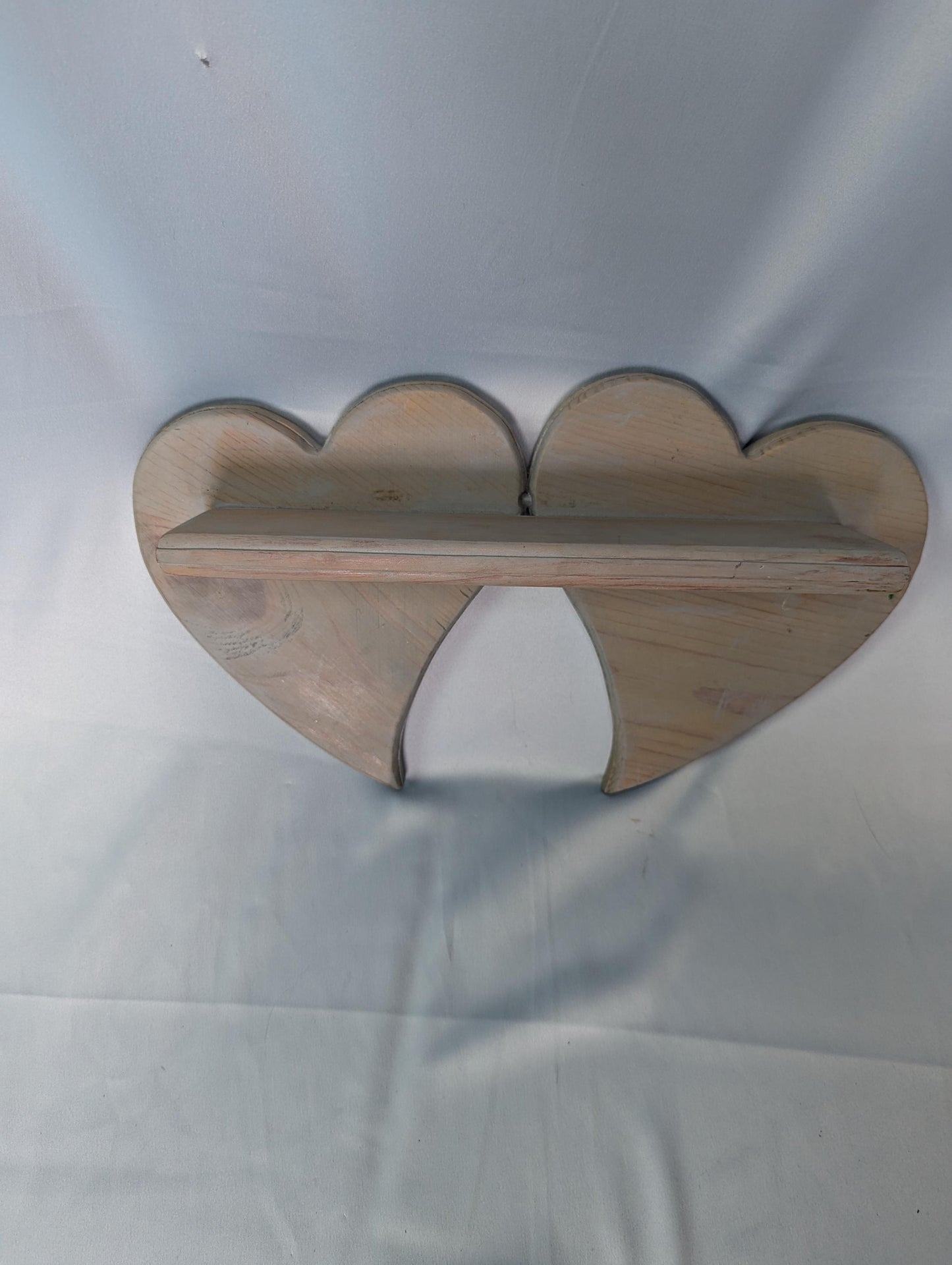 Vintage novelty heart shelf wall decor